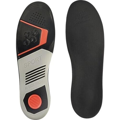 Sports Insoles For Shoes Men And Women Arch Support Tpe Shock Massage Cushion Breathable Shoe Pad Inserts Orthopedic Insoles