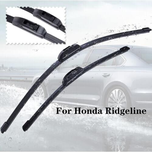 Wiper blades For Honda Ridgeline from 2006 2007 2008 2009 2010 2011 2012 2013 2014 Clean car windshield