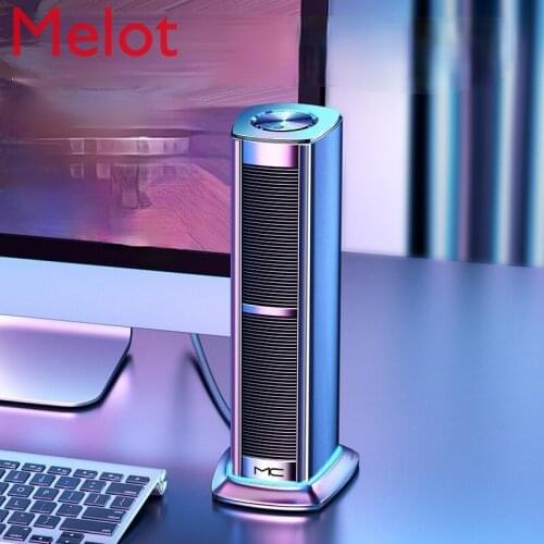 High-End Luxury Computer Audio Subwoofer Sound Box Home Stereo Double Speaker with Diaphragm Desktop