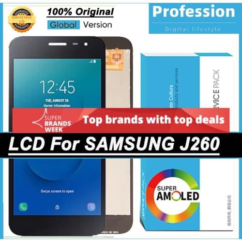 100% Original 5.0'' Display for Samsung Galaxy J2 Core J260 LCD Touch Screen Digitizer Assembly Repair Parts + Service Pack