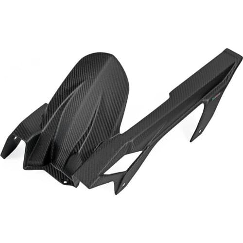 Carbon Fiber Motorcycle Accessories CNC Rear Fender Mudguard Chain Guard Cover For Kawasaki Ninja400 Ninja 400 2018 2019