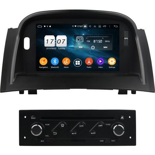 CarPlay PX6 7" Android 10 Car Radio DVD GPS for Renault Megane 2 II 2004-2009 Multimedia Player WIFI Bluetooth 5.0 Easy Connect