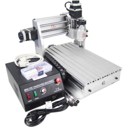 CNC 3020Z-DQ mini engraving machine CNC3020 milling machine woods PCB plastic mini CNC router Free tax to Russia