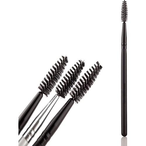 Eyelash Brush Eyelash Curling Eyebrow Brush Long Rod Spiral Brush Head Eyebrow Comb Makeup Brush Eyebrow and Eyelash Dual-use