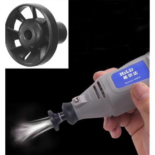 New Dremel 490 nimesulide dust impeller Chuck dusty hair Electric grinding chuck nut sandwich lock Dust