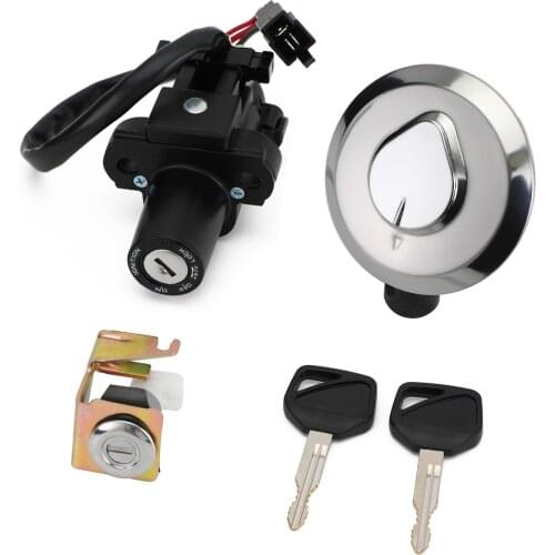 Topteng Ignition Switch Fuel Gas Cap Helmet Lock Kit For Honda Varadero XL125V 01-06 Motorcycle Accessories