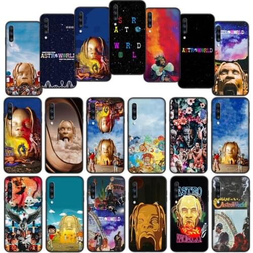 Travis Scott Astroworld Soft Cover Case for Samsung Galaxy A11 A21 A21S A41 A51 A71 A81 A91 M11 M21 M31 M31S