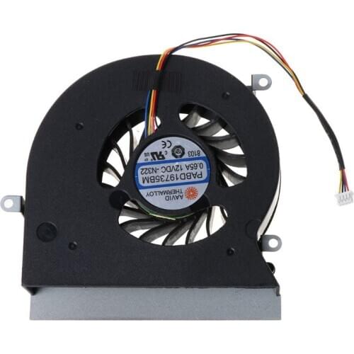 CPU Cooling Fan for MSI 16L1 16L2 GT62 GT62VR 6RD 6RE 7RE CPU Cooler PABD19735BM N322 DC 12V 0.65A 4PIN