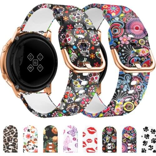 Smart watchband for samsung galaxy active 2 40mm 44mm huawei watch gt 2/2E amazfit gts 2 Samsung galaxy watch 42mm 3 41mm strap