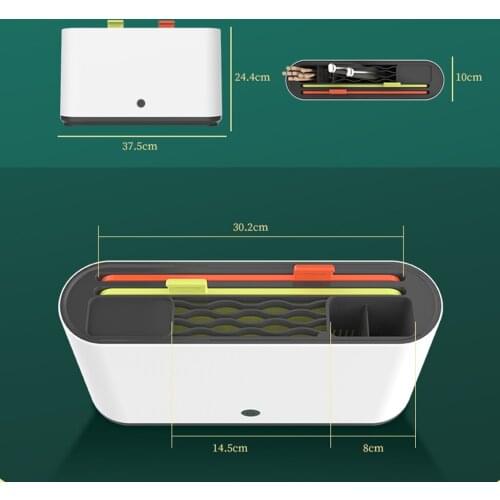 UV Sterilizer Disinfection Air Drying Cut Board Tableware Knife Disinfecting