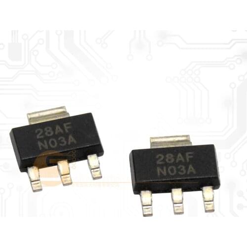 10pcs/lot Original LM1117MPX-ADJ IC Regulator ADJ 800MA SOT223