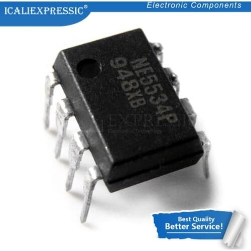 10PCS NE5534P DIP8 NE5534 DIP 5534P new and original IC