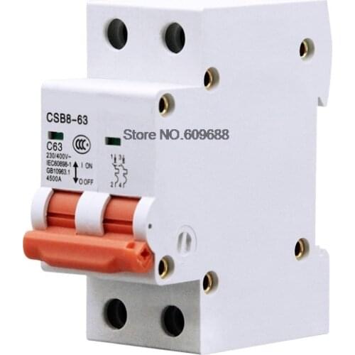 1P 2P 3P 4P DC 250V-1000V 10Solar Mini Circuit Breaker MCB Fuse PV System Solar Engery 3/6/10/16/20/25/32/40/50/63/80/100/125A