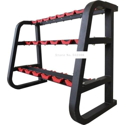 3 Layer Professional Dumbbell Rack Bracket Metal Strong Support For 10 Pair Dumbbell Storage Display Holder Gymnastics Equipment