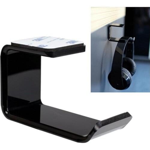 Acrylic Earphone Display Holder Headset Display Rack, Durable Headphone Headset Holder Hanger Headphone Display Stand