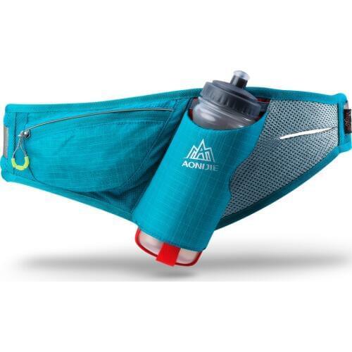 AONIJIE Men Women Lightweight Running Bag Outdoor Sport Camping Hiking Kettle Waist Pack Mobile Phone Bag Hydration Belt Hip Bag