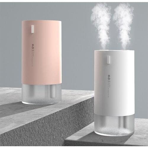430ml Wireless Air Humidifier Diffuser Aroma 2000mAh Battery Portable Rechargeable Umidificador Essential Oil Humidificador Home