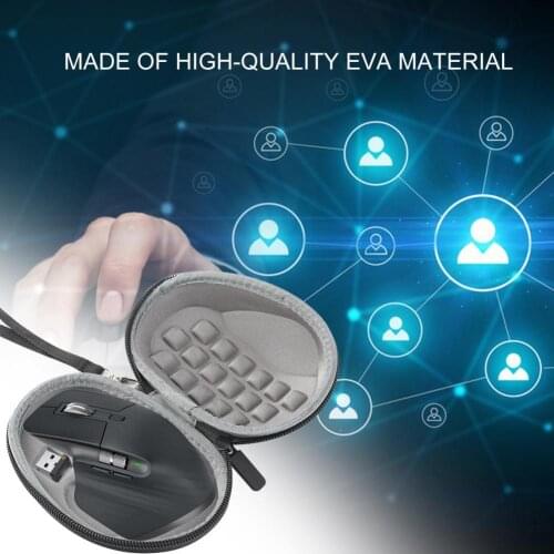 80% Off Carrying Case Gaming Mouse Storage Box Cover Shockproof Waterproof Accessories Travel For Logitech MX Master 3 Mice M5TB