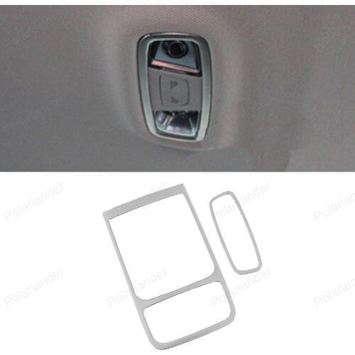 For Audi A3 stainless steel Roof Lights Frame Trim decoration Cover Car Styling 3D Sticker
