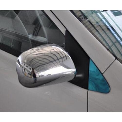 ABS Chrome Rearview mirror cover Trim/Rearview mirror Decoration for 2007-2010 Toyota Corolla Car styling