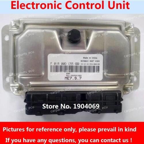 Engine Computer Board F01R00DC55 F01RB0DC55 A21-3605010BQ M7.9.7 ECU F01R00D557 F01RB0D557 J18-3605010BA J18G3 For Chery Car