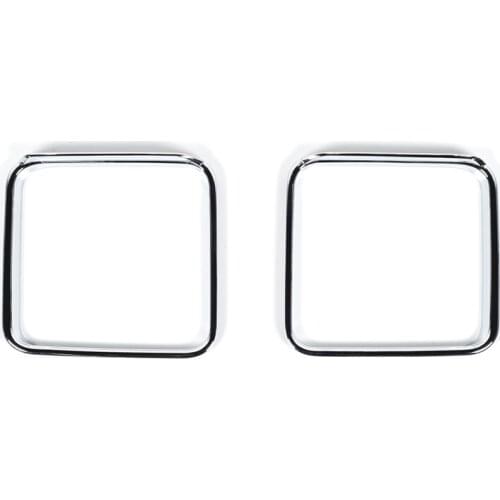 Rearview Mirror Rain Eyebrow Cover Frame Trim ABS for Jeep Wrangler JK 2007-2017 Car Accessories