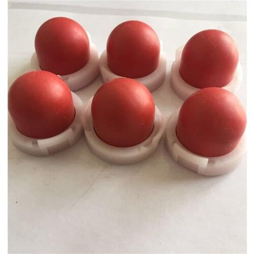 New 5 Pcs Red Carburetors Oil Primer Bulb Pump Cup For Briggs /Stratton