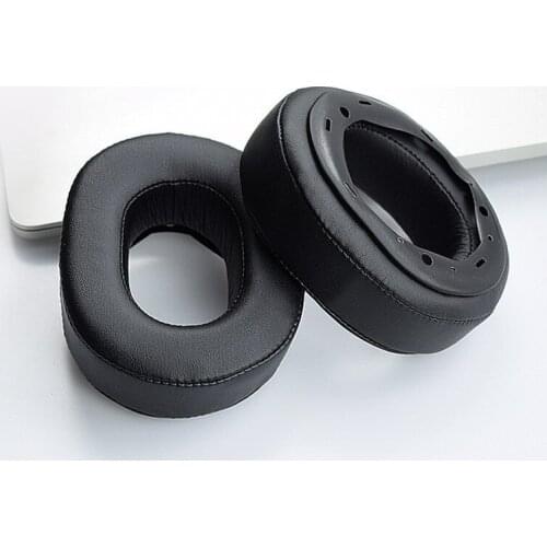 Pair Of Soft Memory Foam Earpads For Sony MDR-HW700 HW700DS Headset Replacement Ear Pads Protein Leather Earmuff Comfort EH