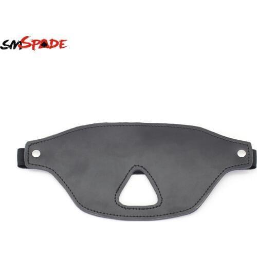 Smspade PU Bdsm Bondage Fetish Slave Sex Toys For Couples Blindfold Bondage Sex Restraints Kit Erotic Adult Sex Cosplay Product