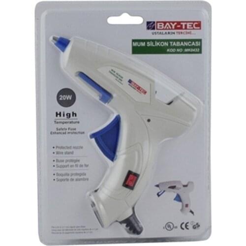 Hot Candle Silicone Gun BAY - TEC 20W (2 PCs Silicone)