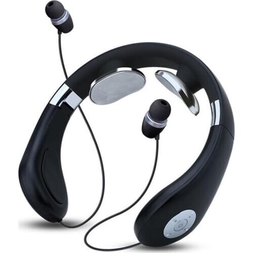 Foldable Bluetooth 5.0 Neck Massage Wireless Portable In-Ear Headphone Heating Function Promote blood circulation