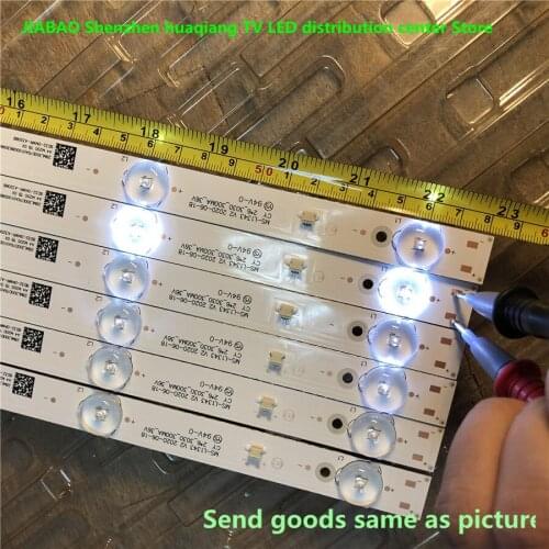 10pcs / lot 6LED LED backlight strip for 32 inch JL.D32061330-081AS-M E348124 MS-L1343 L2202 L1074 V2 2-6-3030-300MA-36V