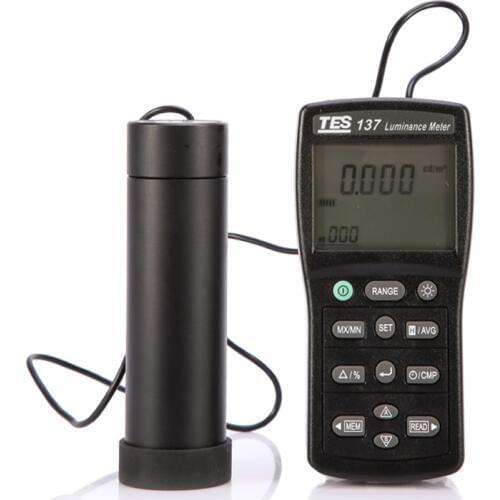 TES-137 Screen Brightness Meter Luminance Meter LCD Lightness Tester 0.01 to 1999k cd/m2