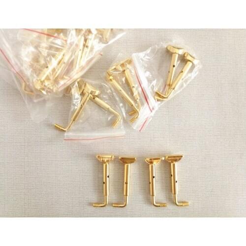 10 sets Violin Chin rest Clamp Screw 4/4 respective construct, Violin Parts