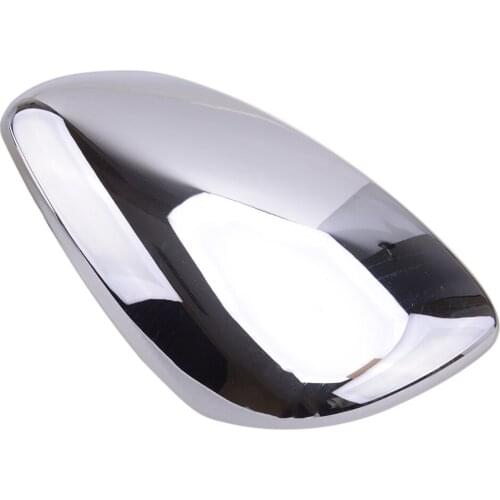 2pcs Car Side Rearview Mirror Cover Trim Cap Shell Silver Plastic Fit For Renault Kadjar 2015 2016 2017