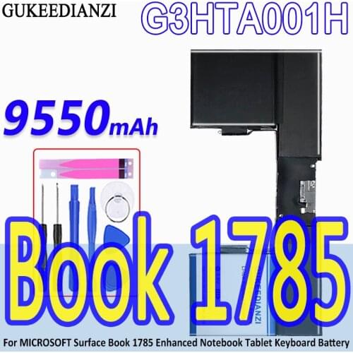 GUKEEDIANZI High Capacity Battery G3HTA001H 9550mAh for MICROSOFT Surface Book 1785 Enhanced Notebook Tablet Keyboard Battery