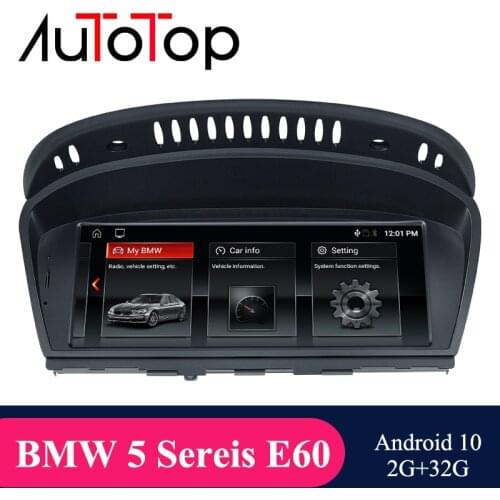 AUTOTOP 8.8" Car Radio Android 2G 32G for BMW 5 Series E60 E61 E63 E64 E90 E91 E92 CCC/CIC Radio Stereo GPS Navigation CarPlay