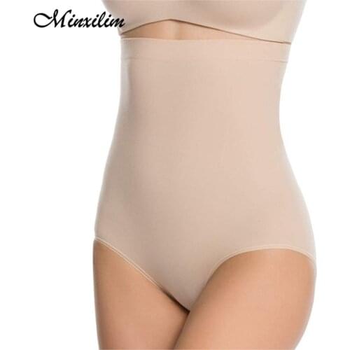 Seamless Body Shaper High Waist Elastic Shapewear Shorts Women Tummy Control Panties Smooth Out Waist Trainer Slimming underwear