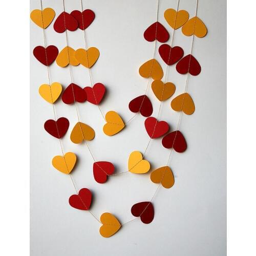 Bridal shower decorations, Wedding garlands Red bridal shower baby kids birthday party valentina New year banners