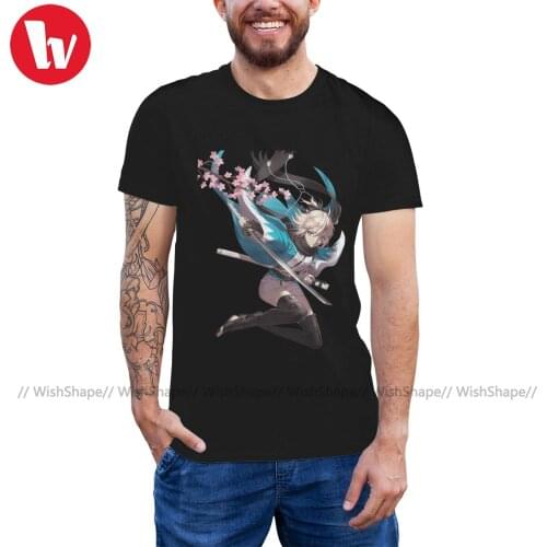 Gilgamesh Fate T Shirt Fate Grand Order Sakura Saber T-Shirt Oversized Short-Sleeve Tee Shirt Male Tshirt