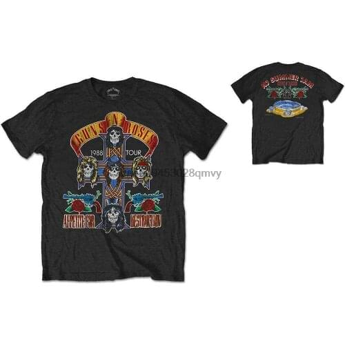 GUNS N ROSES NEW JERSEY SUMMERJAM 88 OFFICIALLY LICENSED ADULT UNISEX T-SHIRT