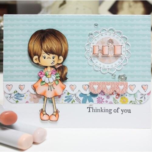 Julyartsdies 4Pcs Circle Lace Flower fustelle metalliche per Scrapbooking Cutting Dies Metal Handmade photo album Card Making