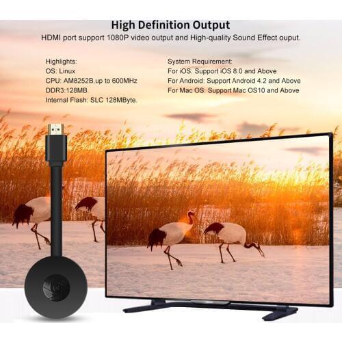 Kebidumei MiraScreen G2 1080P HDMI-compatible TV Stick Wifi Display Receiver Video Transmitter For Iphone Airplay Samsung
