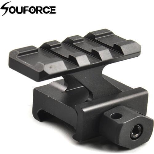 Z-type Heighten Rail Mount Riflescope Scope Mount Fit 20mm Picatinny Rail for Outdoor Hunting Accessories
