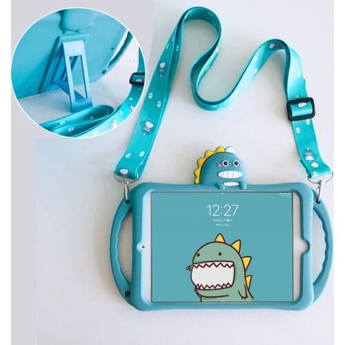 Cute Cartoon Kids Cover for IPad 9.7 2017 2018 Mini Case for IPad 10.2 Pro 9.7 Tablet Soft Silicon Stand Funda Case for Air 1 2