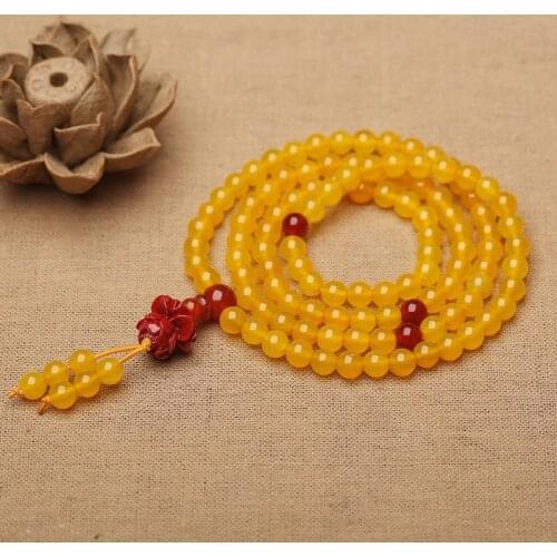 Natural bracelet around the hand four circles of ethnic style female chalcedony bracelet small jewelry