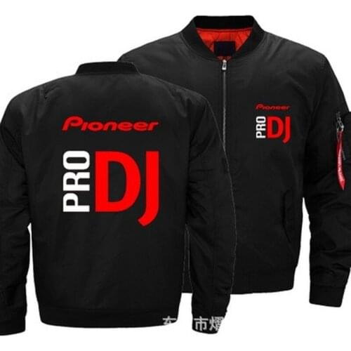 New Autumn Winter Flight Jacket Pioneer PRO DJ Coat Mens Womens Warm Casual Zipper Baseball Jacket S