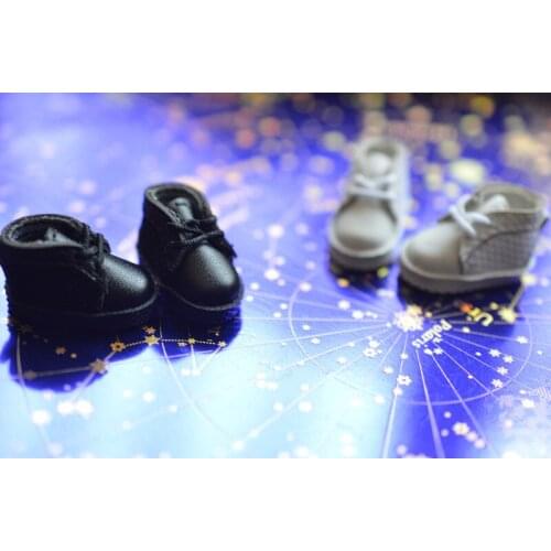 Ob11 doll shoes bjd shoes cowhide copper buckle leather boots for obitsu11,GSC clay,body9,YMY,1 / 12BJD doll Accessories boots