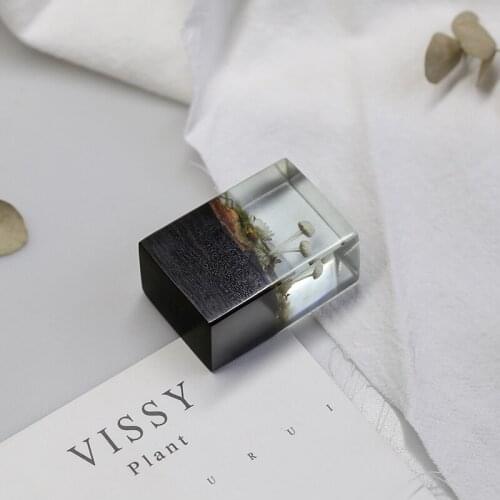 Custom Chinese Name Wood Seals Classical Micro Landscape Flower Resin Stamp Birthday Gifts Personalized Motto Painting Signature