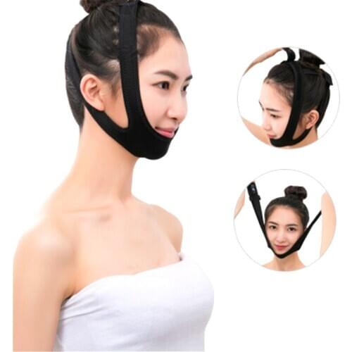 Double Chin Skin Belt Face Lift Tools Thin Face Bandage Mask Slimming Belt Facial Thin Masseter Women Anti Cellulite Fat Burner